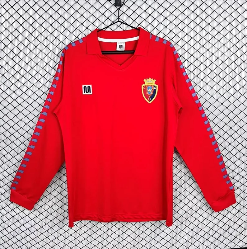 Camiseta Osasuna 1983/84 LOCAL MANGA LARGA VERSION FAN